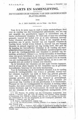 Eerste pagina van het artikel zoals het is gepubliceerd in het tijdschrift