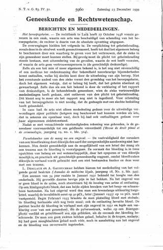 Eerste pagina van het artikel zoals het is gepubliceerd in het tijdschrift