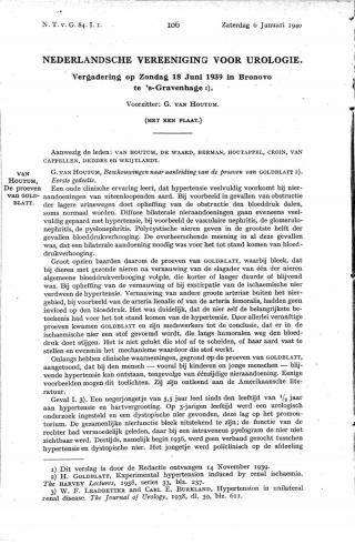 Eerste pagina van het artikel zoals het is gepubliceerd in het tijdschrift