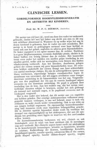 Eerste pagina van het artikel zoals het is gepubliceerd in het tijdschrift