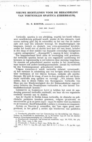 Eerste pagina van het artikel zoals het is gepubliceerd in het tijdschrift