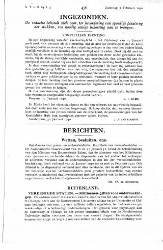 Eerste pagina van het artikel zoals het is gepubliceerd in het tijdschrift