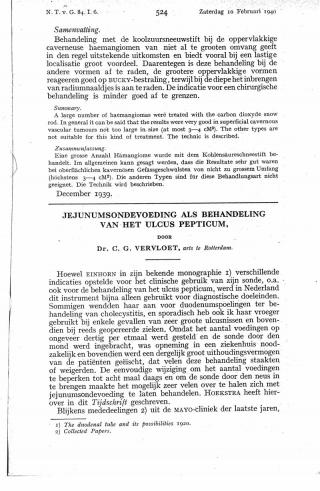 Eerste pagina van het artikel zoals het is gepubliceerd in het tijdschrift