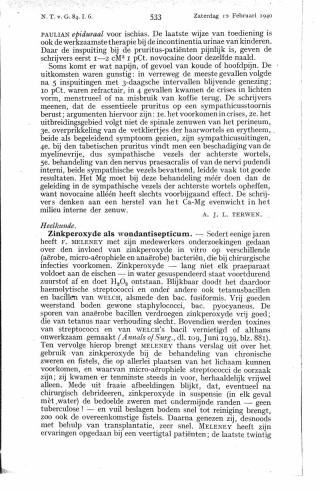 Eerste pagina van het artikel zoals het is gepubliceerd in het tijdschrift