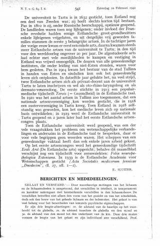 Eerste pagina van het artikel zoals het is gepubliceerd in het tijdschrift