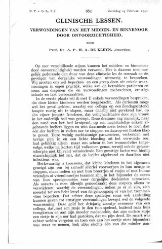 Eerste pagina van het artikel zoals het is gepubliceerd in het tijdschrift