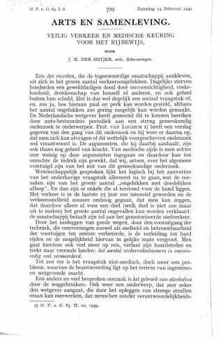 Eerste pagina van het artikel zoals het is gepubliceerd in het tijdschrift