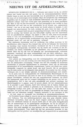 Eerste pagina van het artikel zoals het is gepubliceerd in het tijdschrift