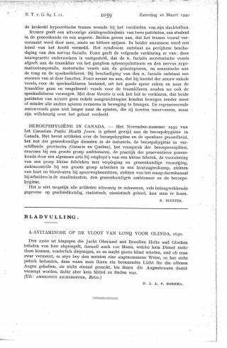 Eerste pagina van het artikel zoals het is gepubliceerd in het tijdschrift