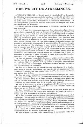 Eerste pagina van het artikel zoals het is gepubliceerd in het tijdschrift