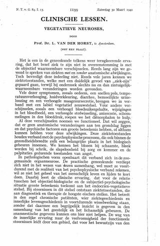 Eerste pagina van het artikel zoals het is gepubliceerd in het tijdschrift