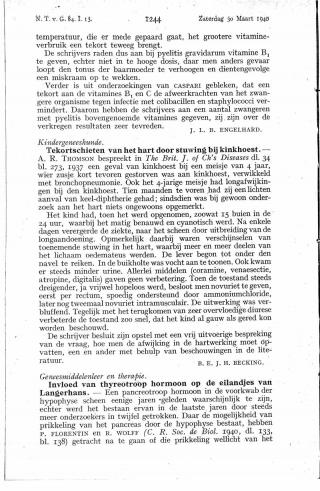 Eerste pagina van het artikel zoals het is gepubliceerd in het tijdschrift