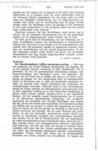 Eerste pagina van het artikel zoals het is gepubliceerd in het tijdschrift