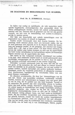 Eerste pagina van het artikel zoals het is gepubliceerd in het tijdschrift