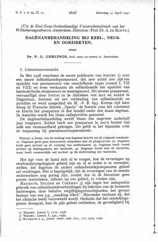 Eerste pagina van het artikel zoals het is gepubliceerd in het tijdschrift