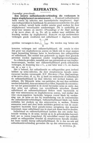 Eerste pagina van het artikel zoals het is gepubliceerd in het tijdschrift