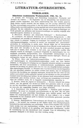 Eerste pagina van het artikel zoals het is gepubliceerd in het tijdschrift