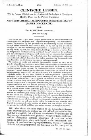 Eerste pagina van het artikel zoals het is gepubliceerd in het tijdschrift