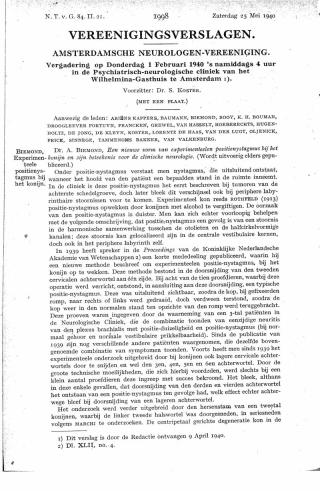 Eerste pagina van het artikel zoals het is gepubliceerd in het tijdschrift