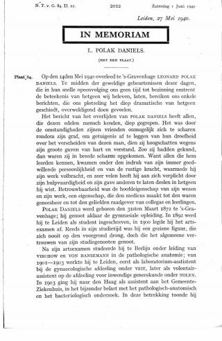 Eerste pagina van het artikel zoals het is gepubliceerd in het tijdschrift