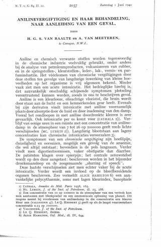 Eerste pagina van het artikel zoals het is gepubliceerd in het tijdschrift