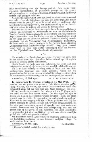 Eerste pagina van het artikel zoals het is gepubliceerd in het tijdschrift