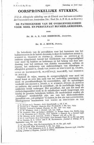 Eerste pagina van het artikel zoals het is gepubliceerd in het tijdschrift