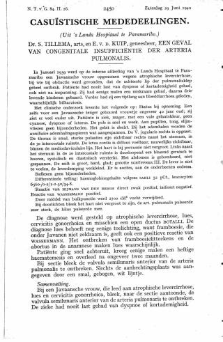 Eerste pagina van het artikel zoals het is gepubliceerd in het tijdschrift