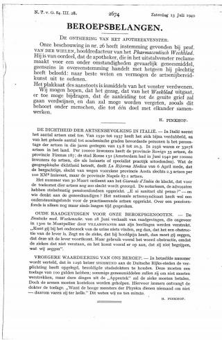 Eerste pagina van het artikel zoals het is gepubliceerd in het tijdschrift