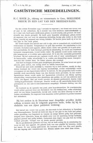 Eerste pagina van het artikel zoals het is gepubliceerd in het tijdschrift