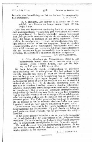 Eerste pagina van het artikel zoals het is gepubliceerd in het tijdschrift