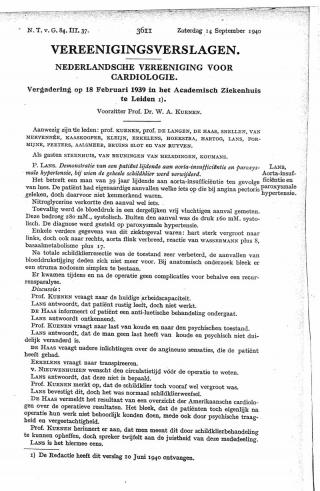 Eerste pagina van het artikel zoals het is gepubliceerd in het tijdschrift