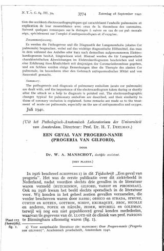 Eerste pagina van het artikel zoals het is gepubliceerd in het tijdschrift