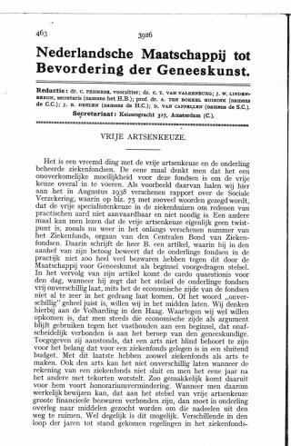 Eerste pagina van het artikel zoals het is gepubliceerd in het tijdschrift