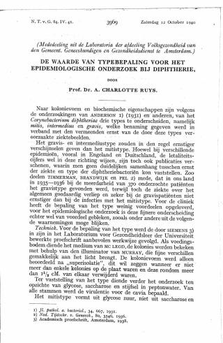 Eerste pagina van het artikel zoals het is gepubliceerd in het tijdschrift