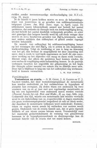 Eerste pagina van het artikel zoals het is gepubliceerd in het tijdschrift