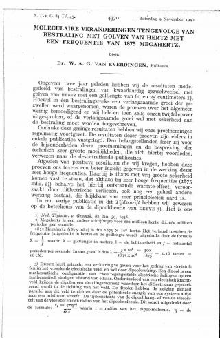 Eerste pagina van het artikel zoals het is gepubliceerd in het tijdschrift