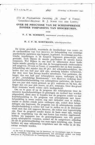 Eerste pagina van het artikel zoals het is gepubliceerd in het tijdschrift