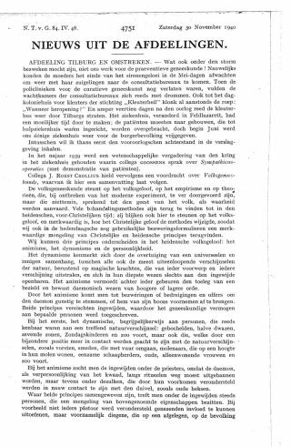 Eerste pagina van het artikel zoals het is gepubliceerd in het tijdschrift