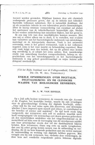 Eerste pagina van het artikel zoals het is gepubliceerd in het tijdschrift