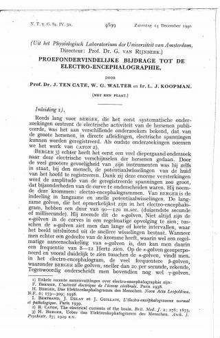 Eerste pagina van het artikel zoals het is gepubliceerd in het tijdschrift