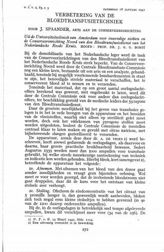 Eerste pagina van het artikel zoals het is gepubliceerd in het tijdschrift