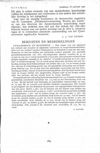 Eerste pagina van het artikel zoals het is gepubliceerd in het tijdschrift