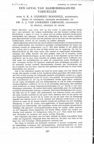 Eerste pagina van het artikel zoals het is gepubliceerd in het tijdschrift