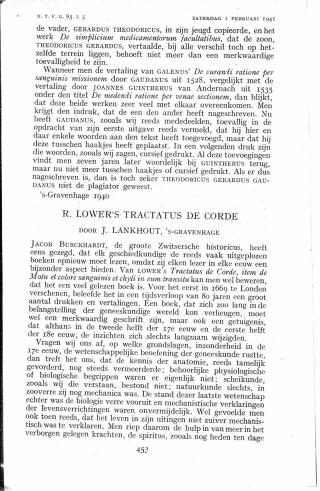 Eerste pagina van het artikel zoals het is gepubliceerd in het tijdschrift