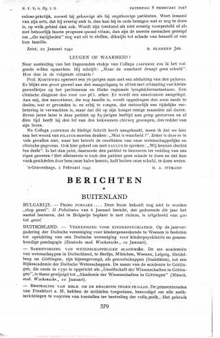 Eerste pagina van het artikel zoals het is gepubliceerd in het tijdschrift