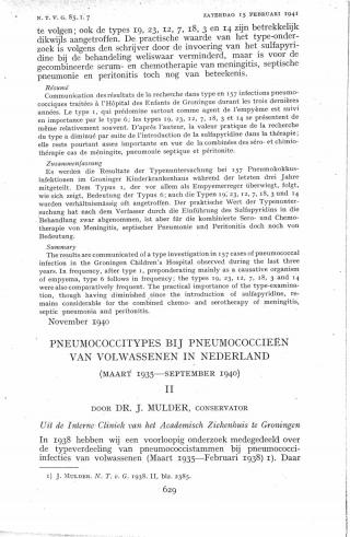 Eerste pagina van het artikel zoals het is gepubliceerd in het tijdschrift