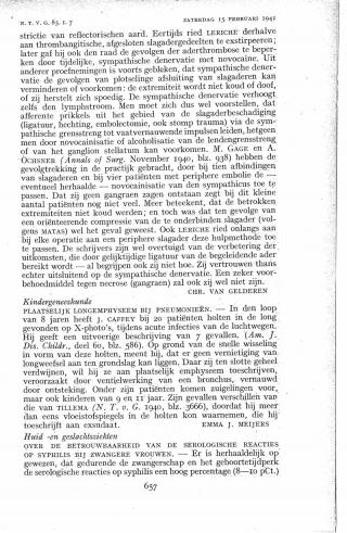 Eerste pagina van het artikel zoals het is gepubliceerd in het tijdschrift