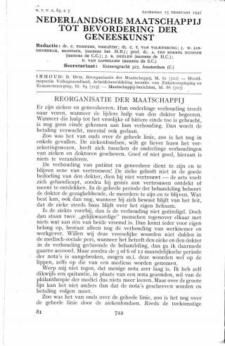 Eerste pagina van het artikel zoals het is gepubliceerd in het tijdschrift