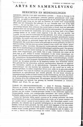 Eerste pagina van het artikel zoals het is gepubliceerd in het tijdschrift